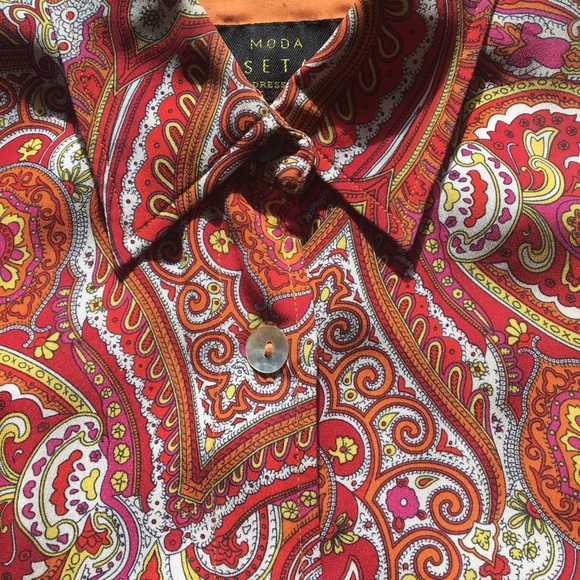 Moda Seta Dress. Size 4 – Silk 1960’s inspired - Picture 2 of 5